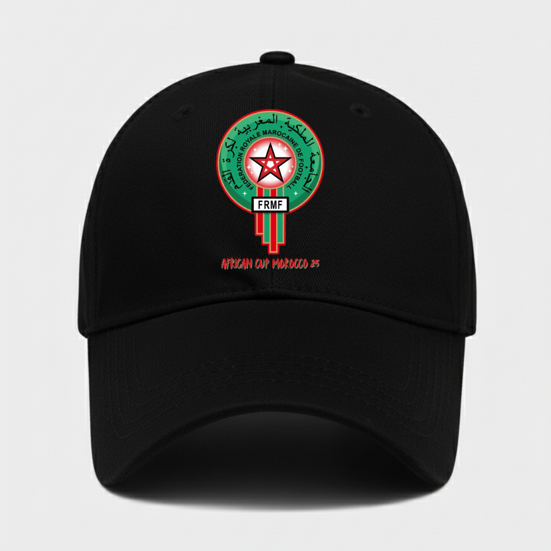 Morocco AFCON 2025 Hat – Moroccan Logo Cap | Football Fan Streetwear | Limited Edition