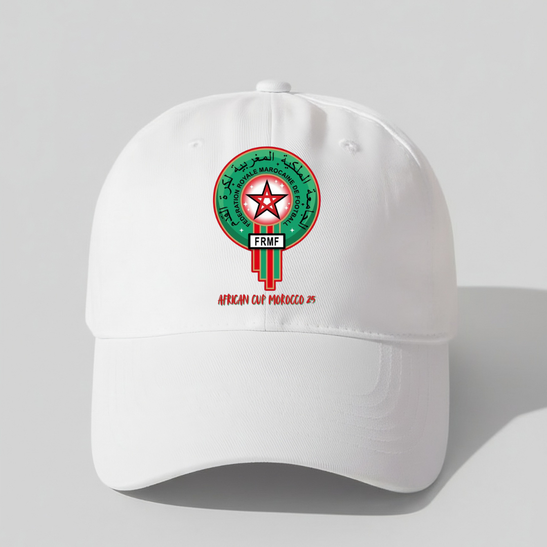 Morocco AFCON 2025 Hat – Moroccan Logo Cap | Football Fan Streetwear | Limited Edition