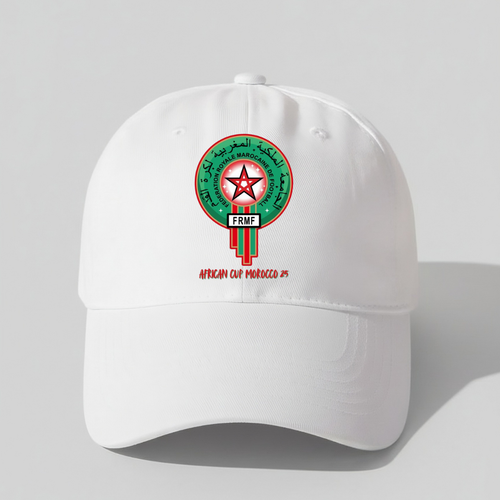 Morocco AFCON 2025 Hat – Moroccan Logo Cap | Football Fan Streetwear | Limited Edition