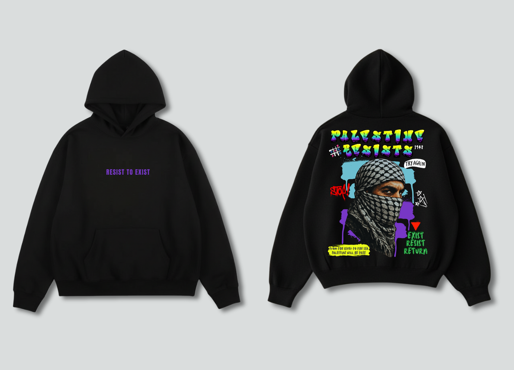 Resist to Exist – Oversized Streetwear Hoodie