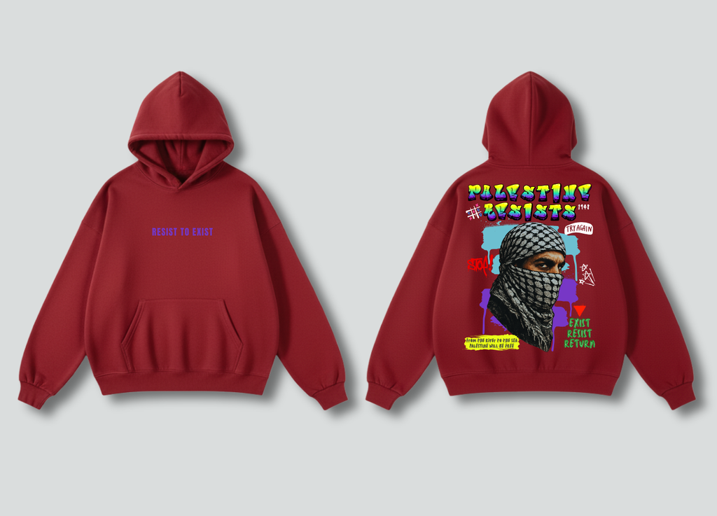 Resist to Exist – Oversized Streetwear Hoodie