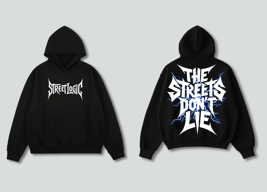 Street Logic Oversized Hoodie – The Streets Don’t Lie