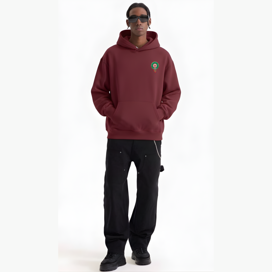 AFCON 2025 Oversized Hoodie – Premium 320GSM Streetwear | Free Shipping Morocco
