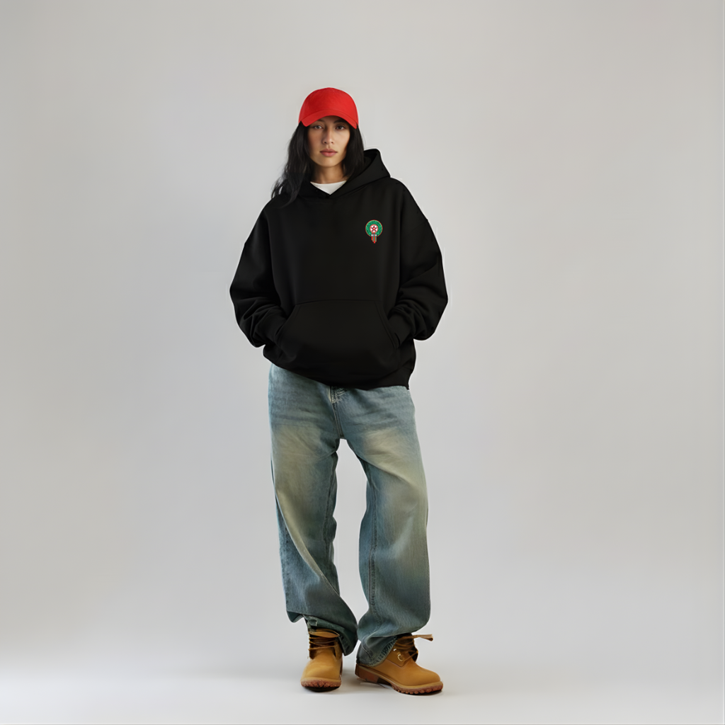 AFCON 2025 Oversized Hoodie – Premium 320GSM Streetwear | Free Shipping Morocco