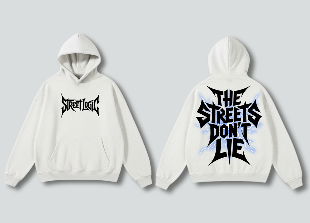 Street Logic Oversized Hoodie – The Streets Don’t Lie