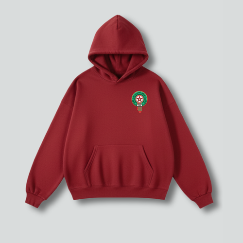 2/ AFCON 2025 Oversized Hoodie – Premium 320GSM Streetwear | VERSION SANS DESIGN EN ARRIERE.