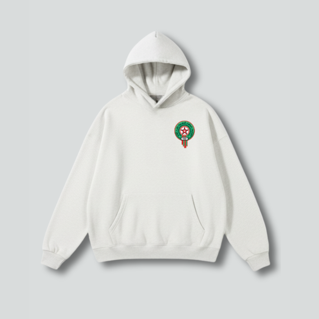 2/ AFCON 2025 Oversized Hoodie – Premium 320GSM Streetwear | VERSION SANS DESIGN EN ARRIERE.