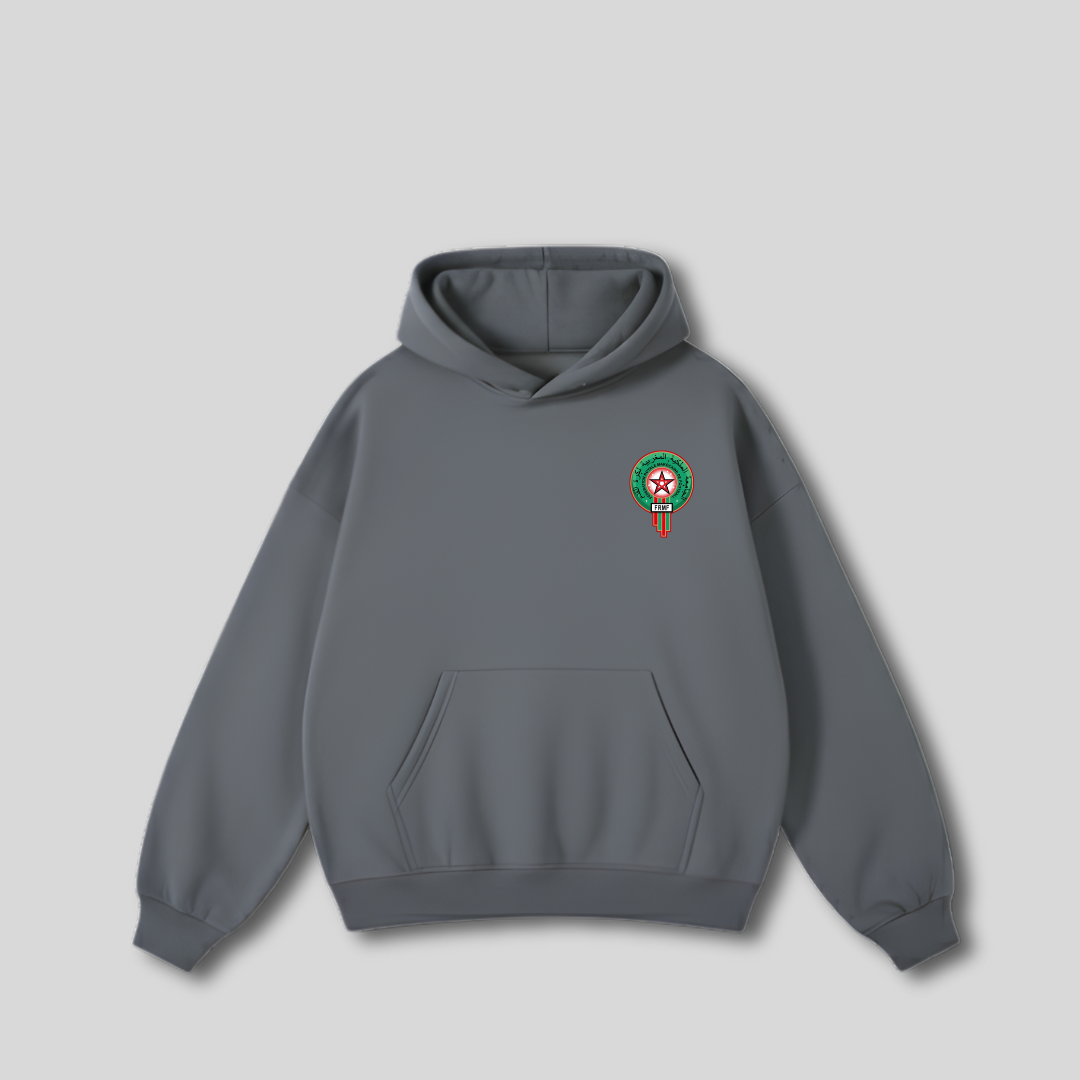 2/ AFCON 2025 Oversized Hoodie – Premium 320GSM Streetwear | VERSION SANS DESIGN EN ARRIERE.